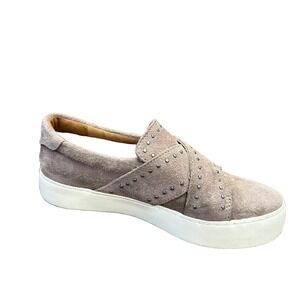 Frye Women's Nina Stud Slip-on Leather Sneakers - Dusty Rose 6M